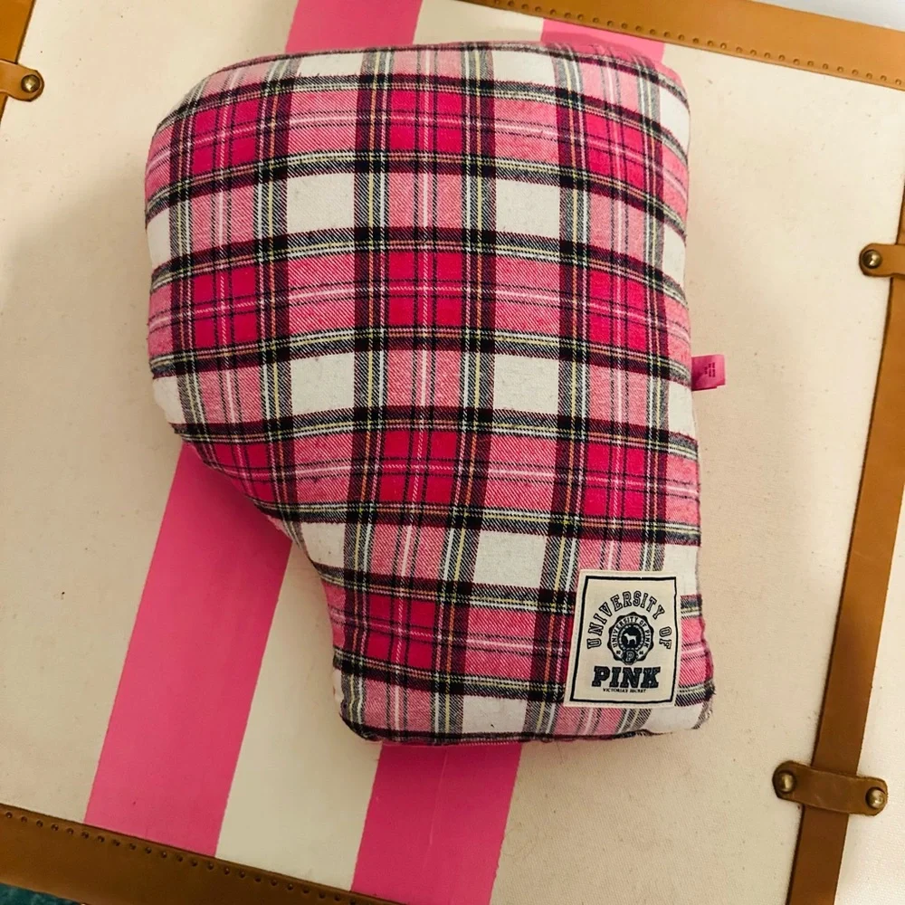 PINK Victoria's Secret Pink and Red Pillow - Picture 2 of 2